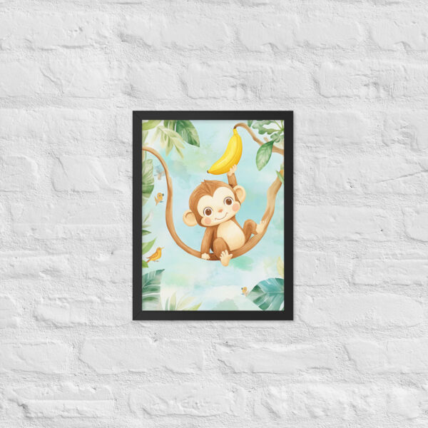Monkey - Framed Giclee'