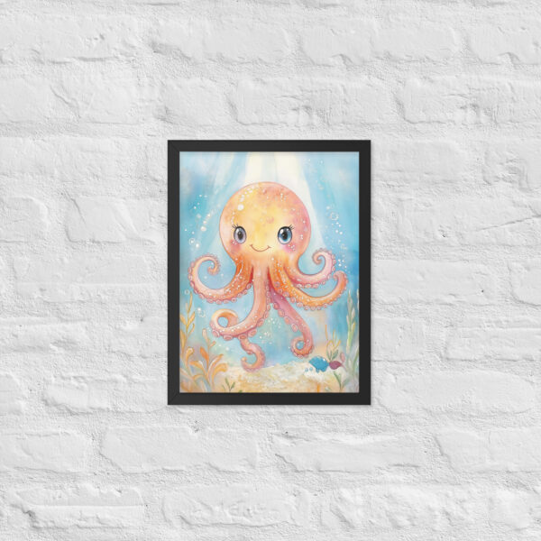 Octopus - Framed Giclee'