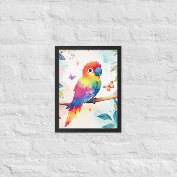 Parrot - Framed Giclee'