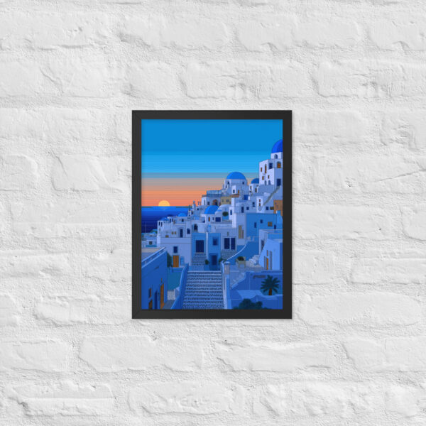 Greece - Framed Giclee'