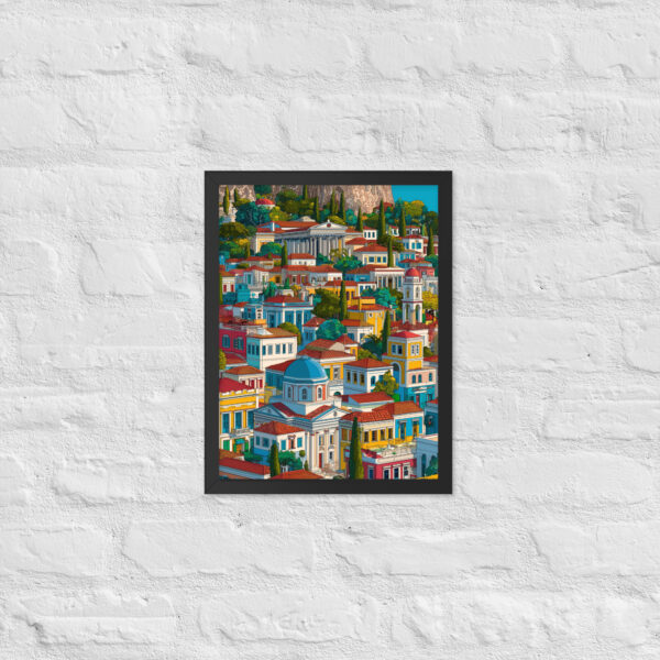 Greece 2 - Framed Giclee'