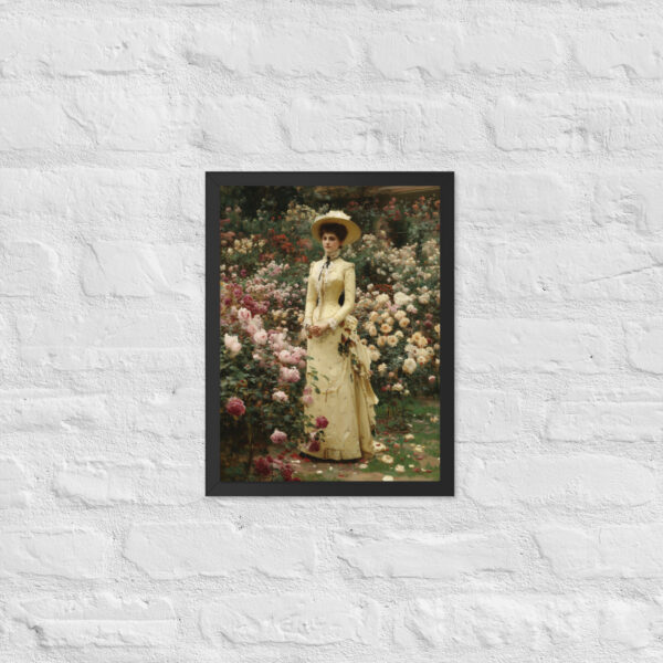 Victorian Woman - Framed Giclee'