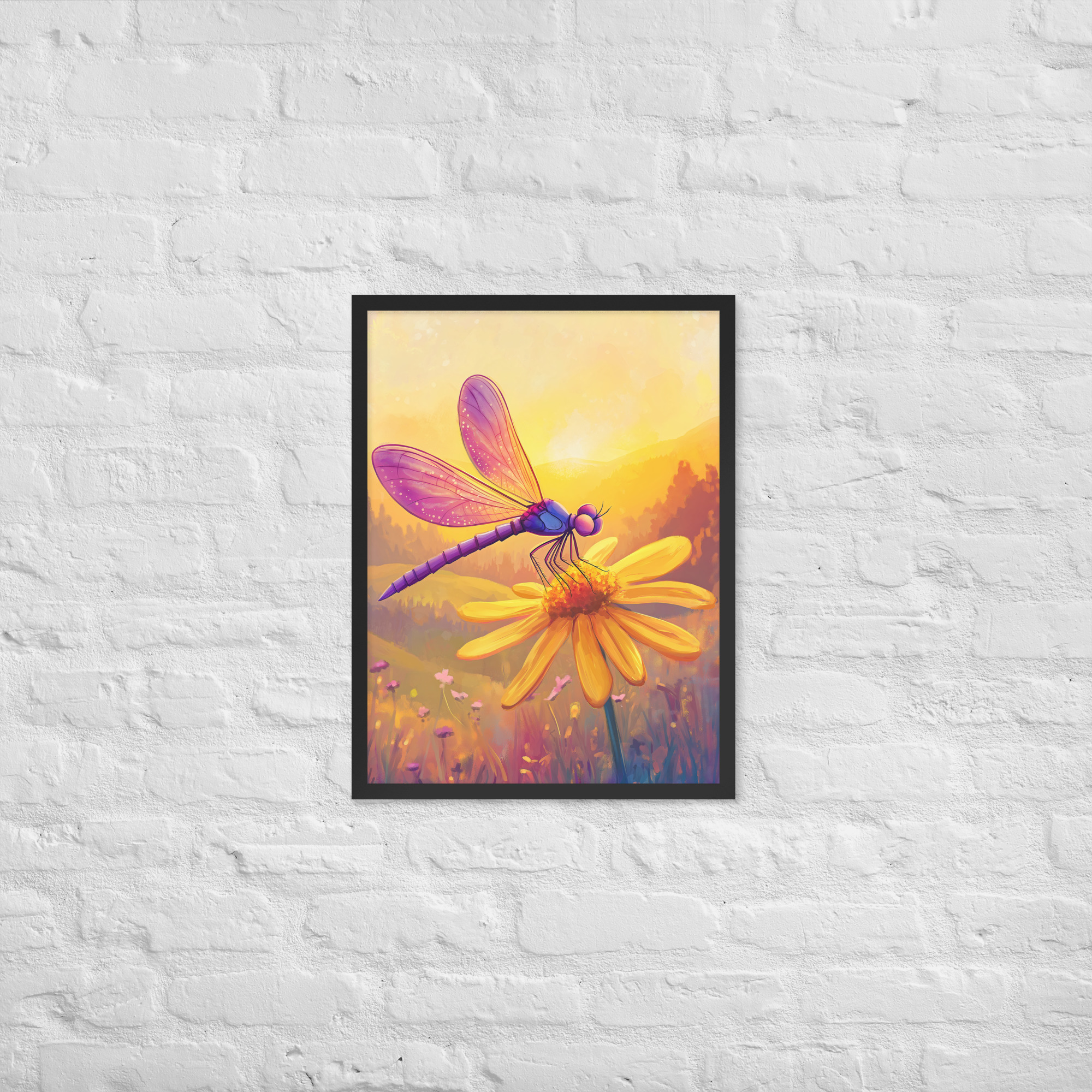 Dragonfly - Framed Giclee' - Image 2