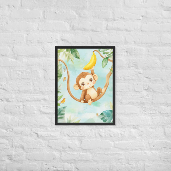 Alternative view of Monkey - Framed Giclee'