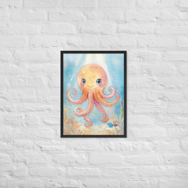 Alternative view of Octopus - Framed Giclee'