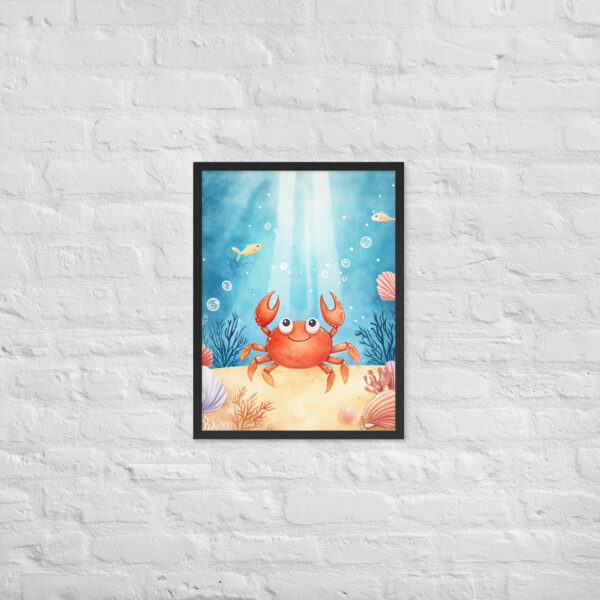 Alternative view of Crab - Framed Giclee'