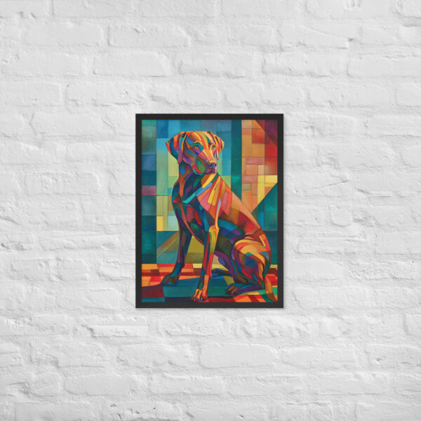 Alternative view of Brown Lab - Framed Giclee'