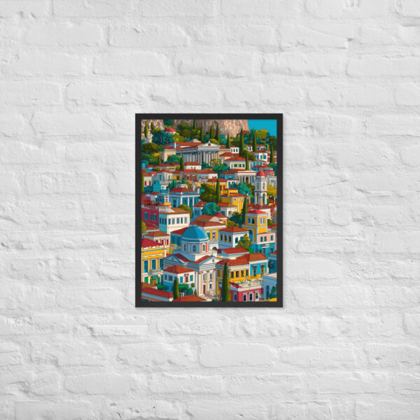 Alternative view of Greece 2 - Framed Giclee'
