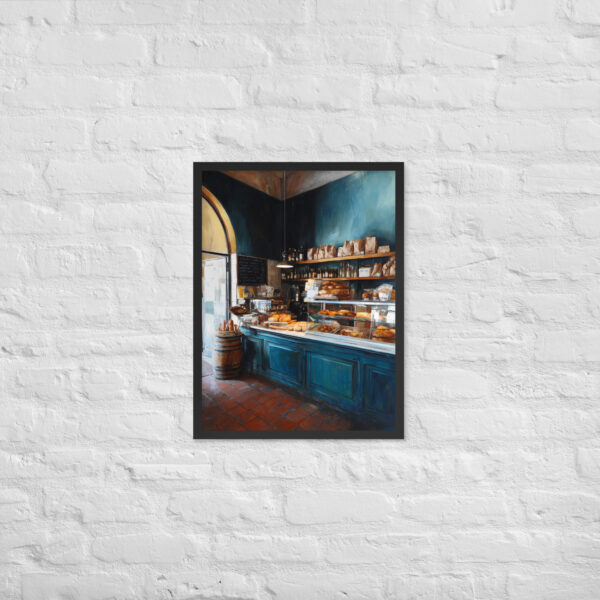 Alternative view of French Bakery - Framed Giclee'