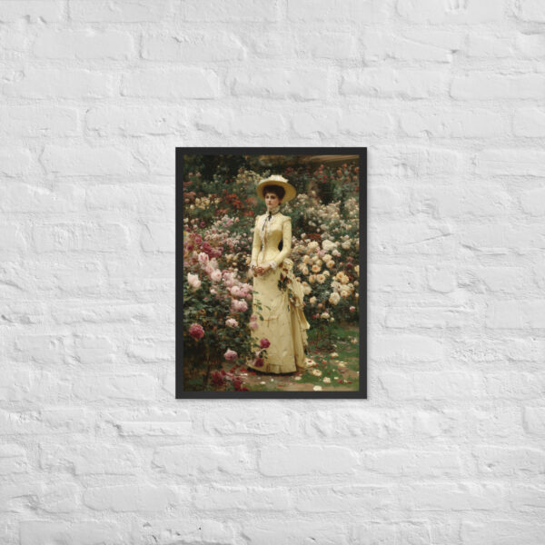 Alternative view of Victorian Woman - Framed Giclee'
