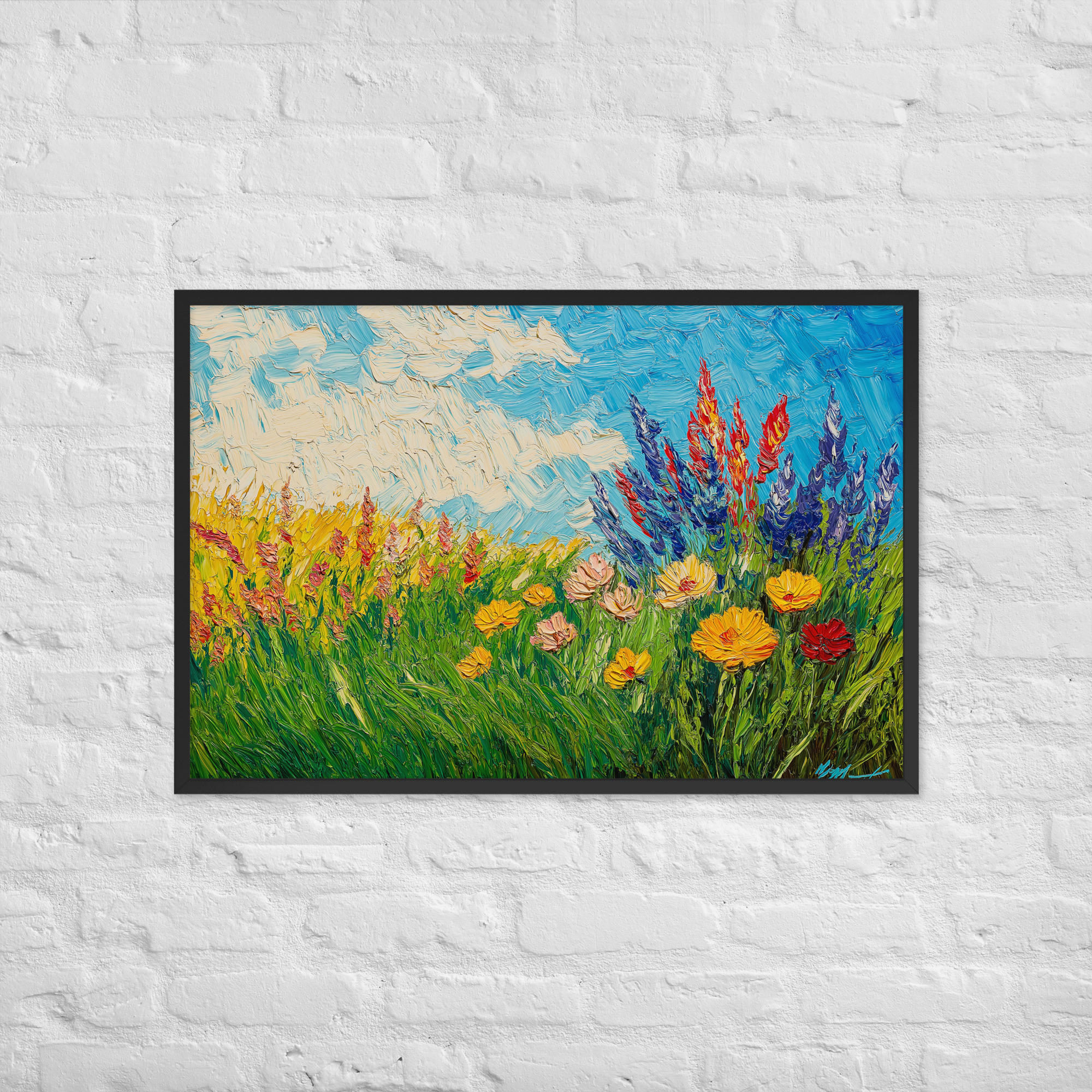 Meadow - Framed Giclee' - Image 3