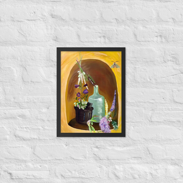 Vase - Framed Giclee'